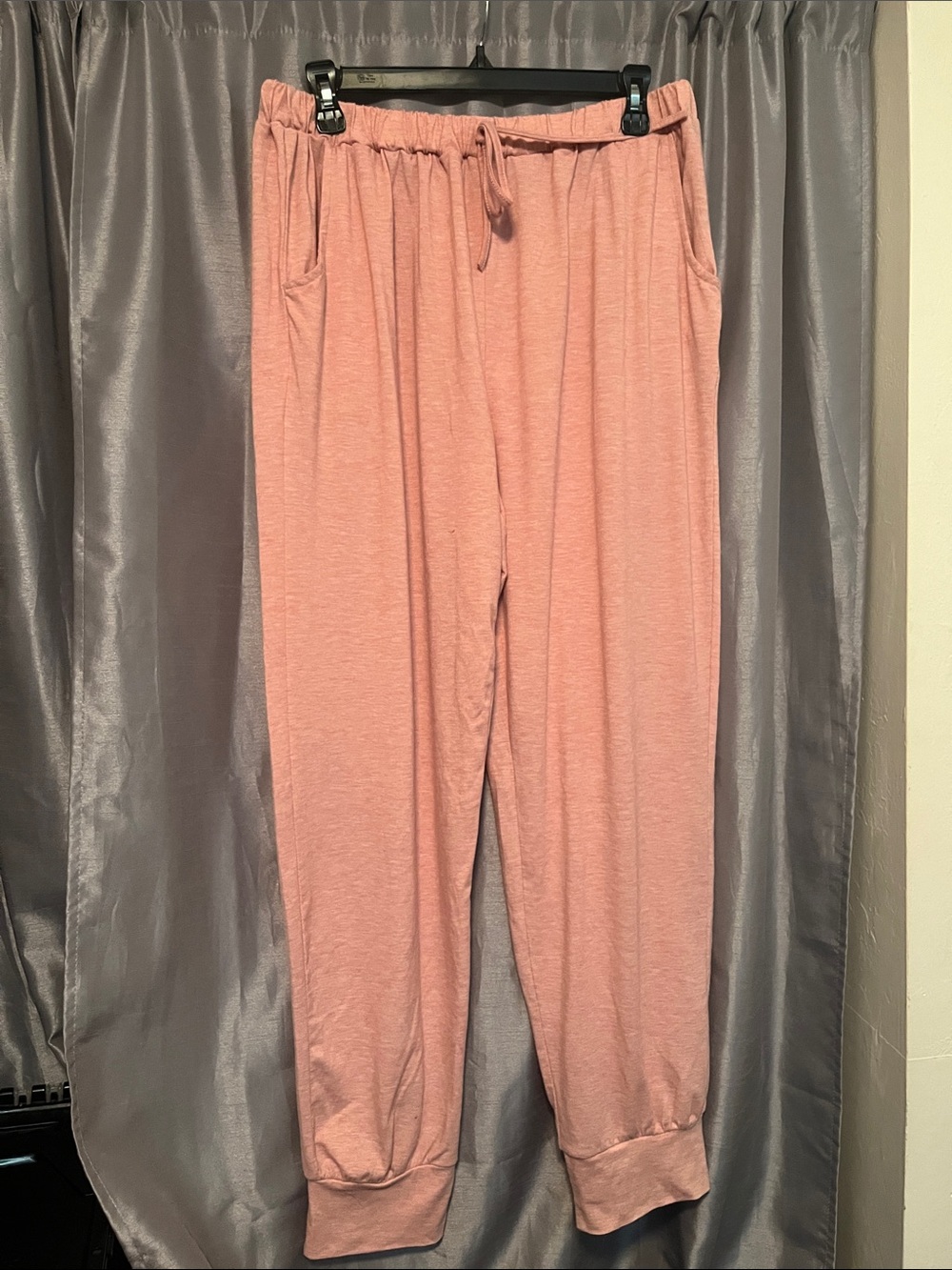 Source Unknown Pink Drawstring Jogger Pants